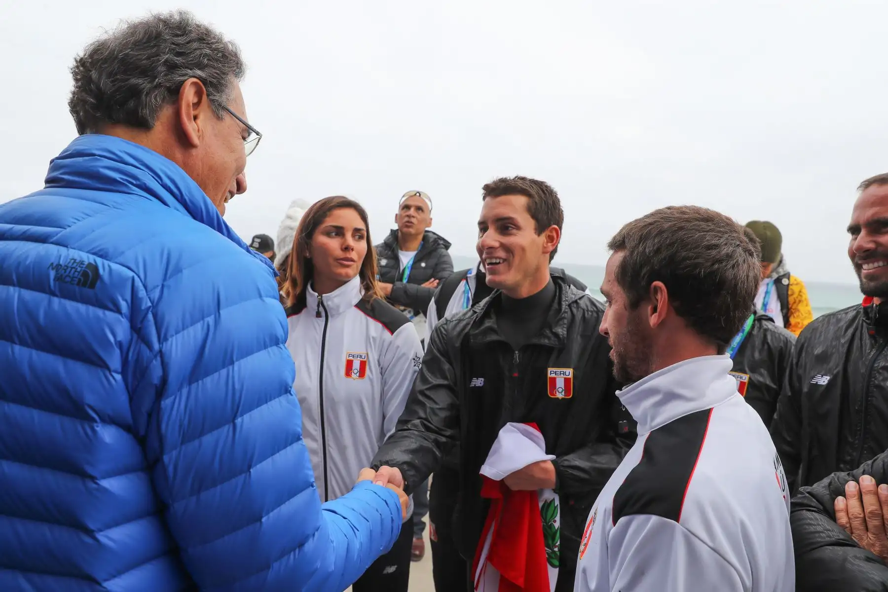 Presidente Martín Vizcarra participó en la ceremonia de premiación a los medallistas peruanos en la disciplina de surf.Foto: ANDINA/Prensa Presidencia