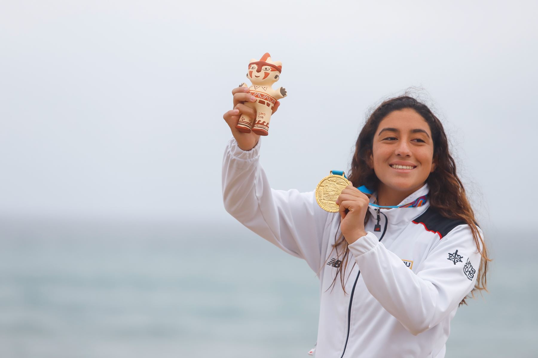 Daniella Rosas ganó medalla de oro en estos Juegos Panamericanos Lima 2019. ANDINA/Prensa Presidencia