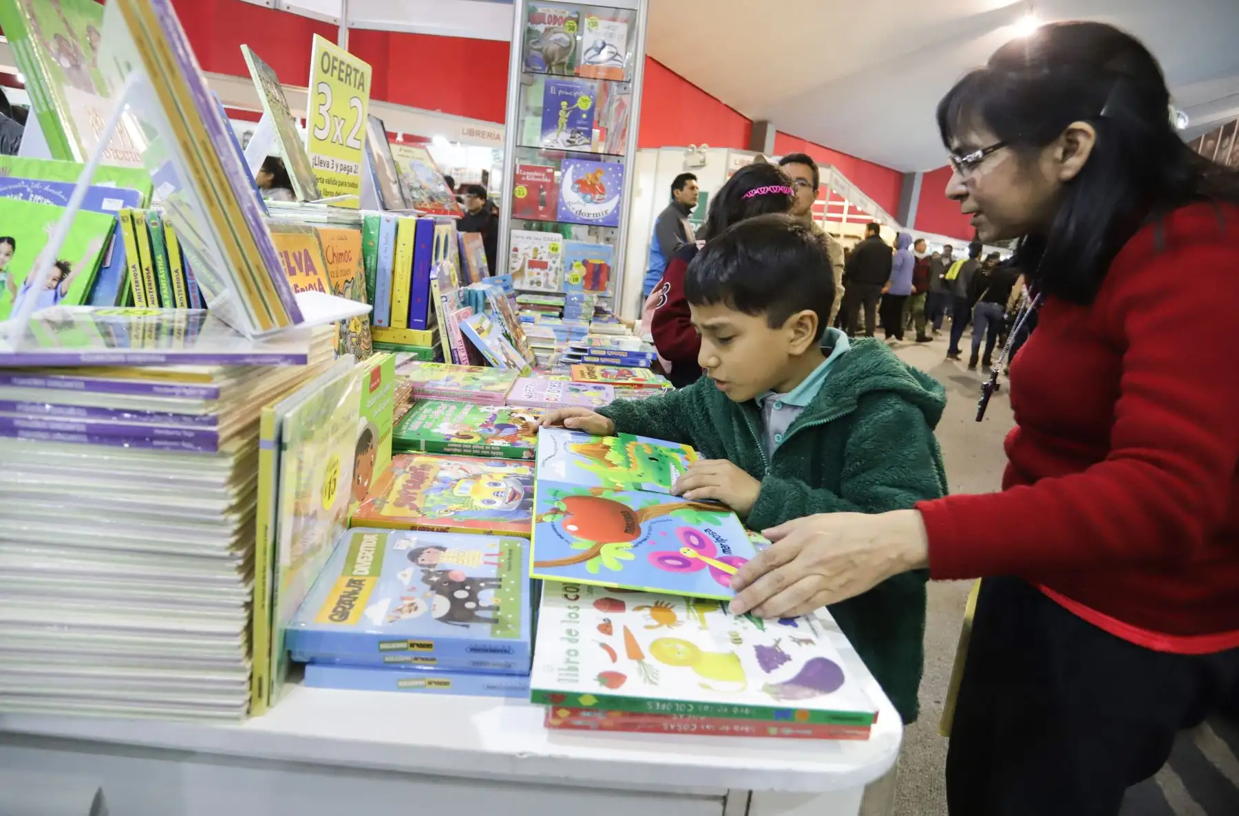 Feria Internacional del Libro de Lima 2019 en el parque de los próceres de Jesús Maria.
Foto: ANDINA/Jorge Tello