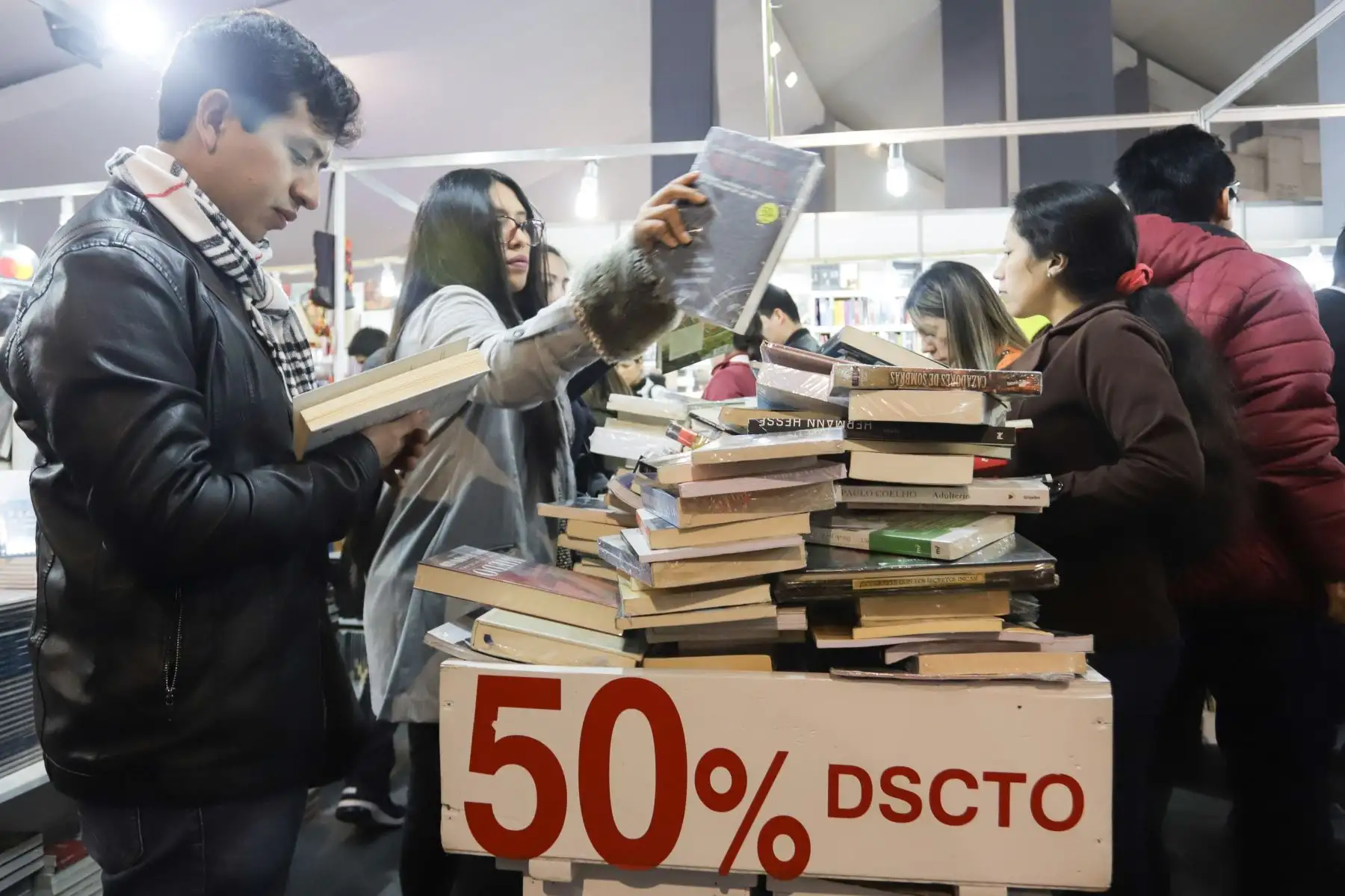 Feria Internacional del Libro de Lima 2019 en el parque de los próceres de Jesús Maria.
Foto: ANDINA/Jorge Tello