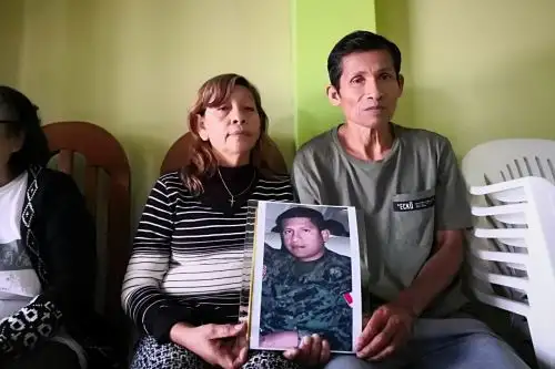 Familiares de marino Edwin Chira Reyes evocan al oficial, integrante de una misión de las Naciones Unidas, quien murió en África. ANDINA