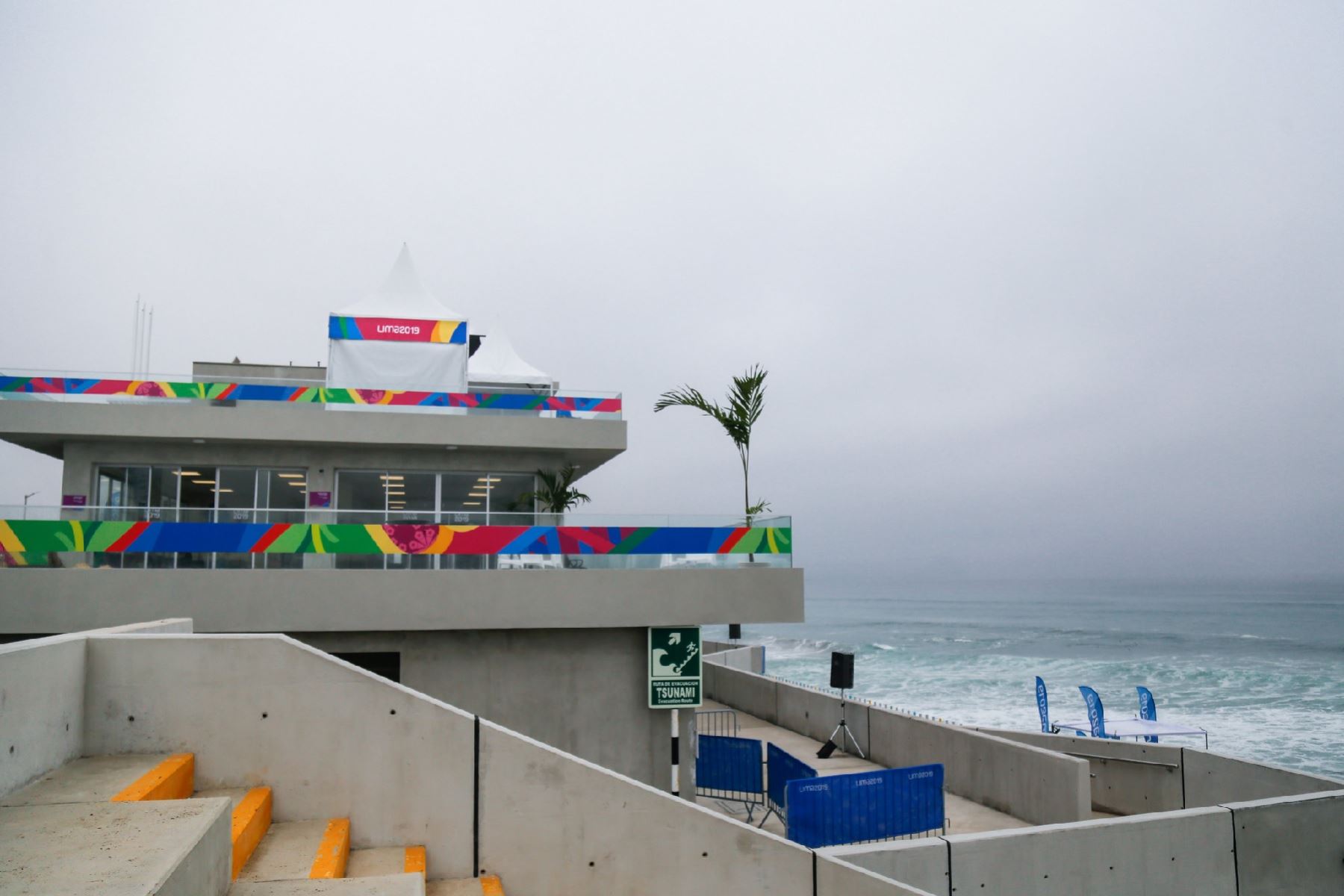 El nuevo escenario del surf peruano incluirá un albergue, un gimnasio y una piscina semiolímpica. Foto: Lima 2019