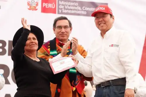 Gobierno ratifica que entregará 1 millón de títulos de propiedad a familias de escasos recursos en cinco años. ANDINA/Difusión