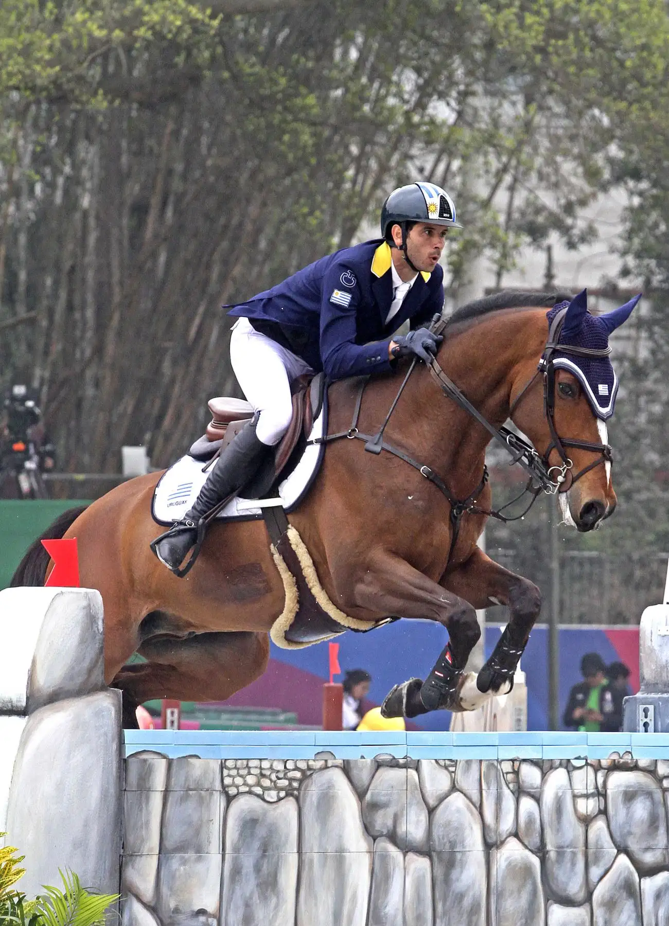 Salto Ecuestre.  Foto: ANDINA/ Lima 2019