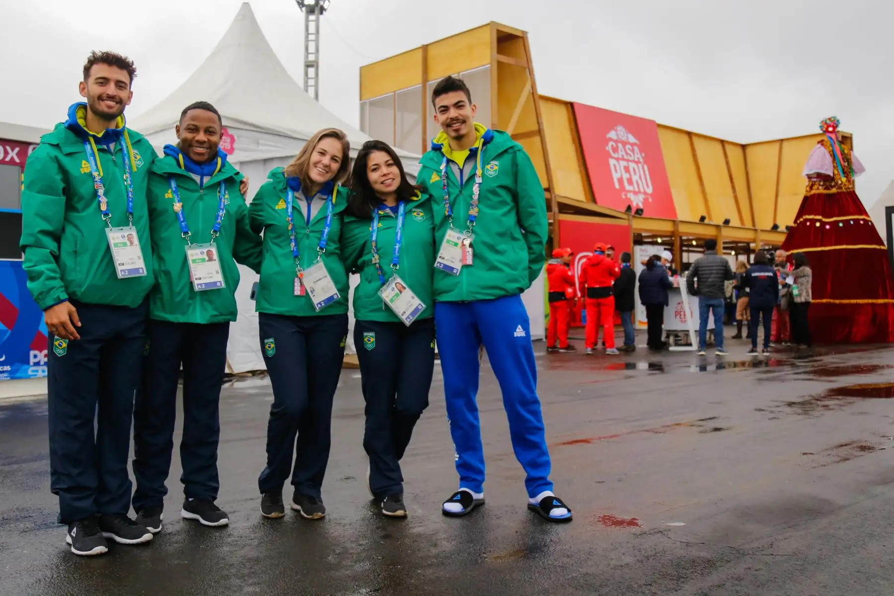 Casa Perú en la Villa Panamericana.  Foto: ANDINA/ Lima 2019