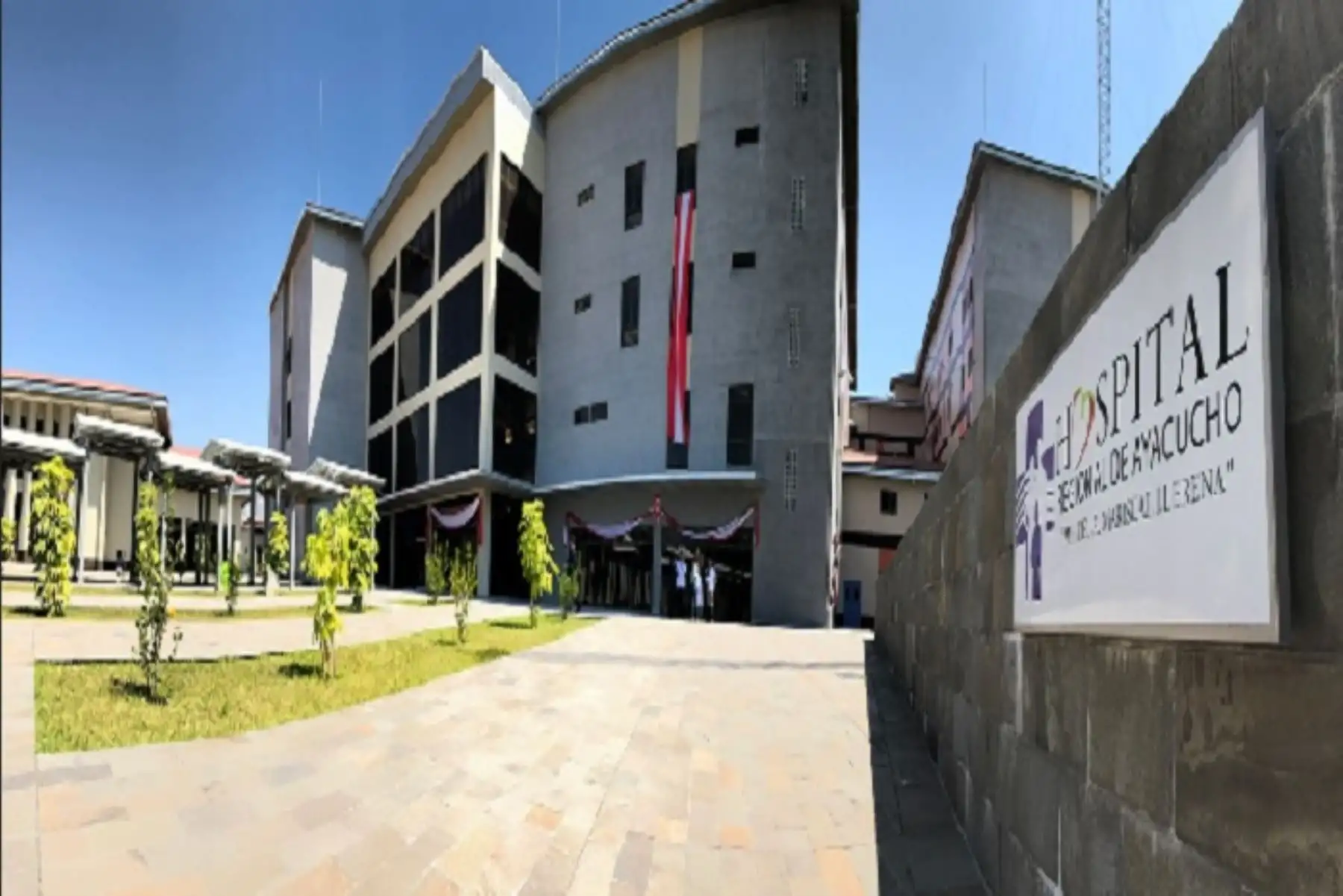 El Hospital Regional de Ayacucho es uno de los nosocomios que se puso en marcha el último año. ANDINA/Difusión