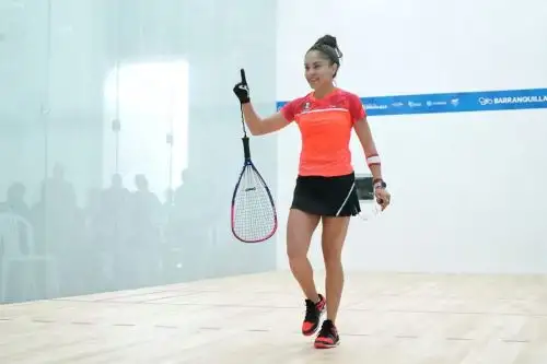 Paola Longoria ha ganado siete medallas en los Juegos Panamericanos. Foto: Twitter.