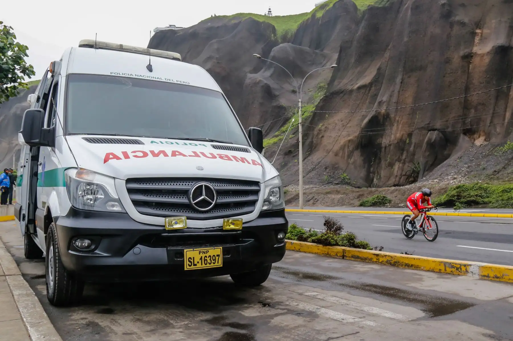 Ambulancias aeromédicas vigilan la salud de los Juegos Panamericanos Lima 2019. Photo: ANDINA/ Lima 2019