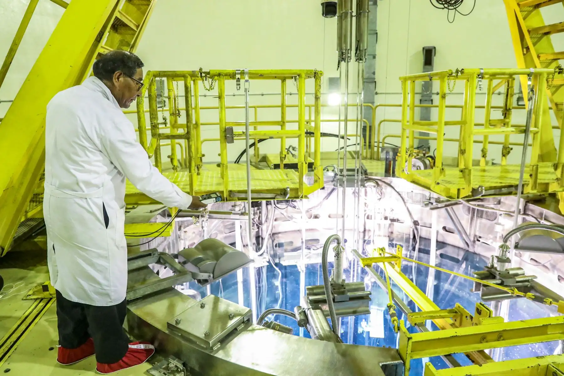 El Instituto Peruano de Energía Nuclear (IPEN) cuenta con el primer reactor nuclear del país, considerado el más potente de América Latina.  Foto: ANDINA/MINEM Oscar Farje