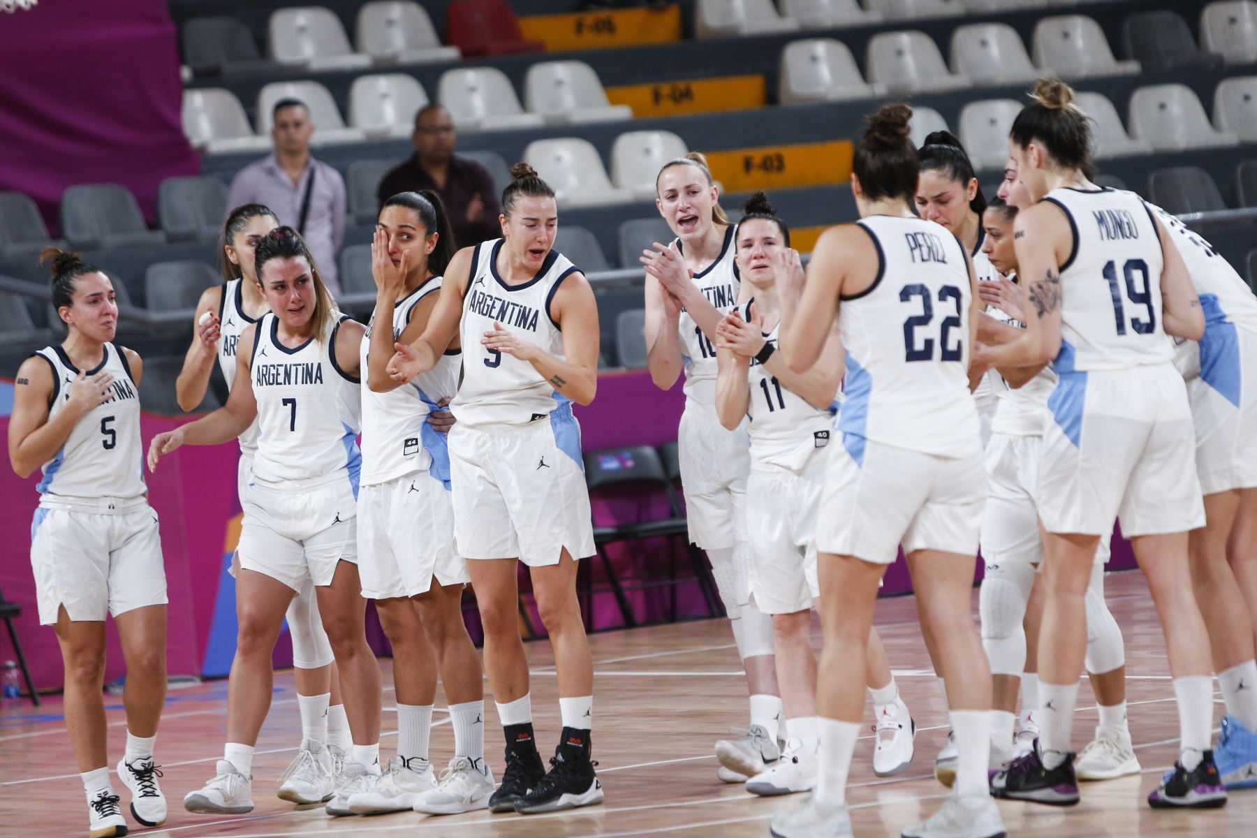 Argentina espera rival por el quinto puesto del básquet femenino. Foto: ANDINA/Lima 2019.