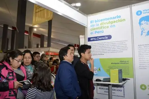 Más de 11 mil personas visitaron stand del Concytec en Feria Internacional del Libro Foto: Concytec