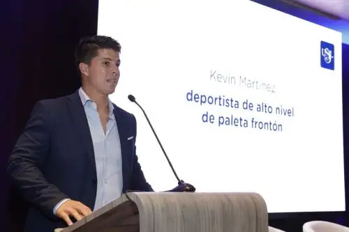 Kevin Martínez estudiará la carrera de ciencias del deporte.