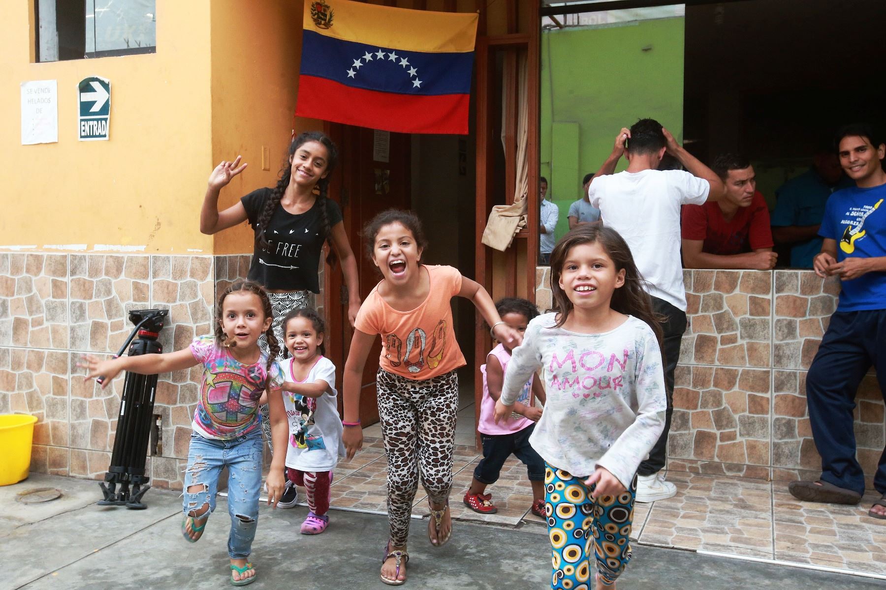 Colegios Fe y Alegría albergan a 160 estudiantes venezolanos. Foto: ANDINA/archivo.