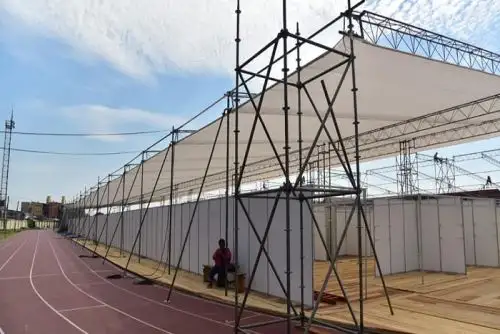 A seis días del inicio de la Expoamazónica 2019, el gobernador regional de Loreto, Elisbán Ochoa, supervisó nuevamente esta mañana las instalaciones en el Colegio Mariscal Oscar Benavides, donde se desarrollará el evento más importante de la Amazonía peruana y resaltó que ya se han vendido todos los stands.