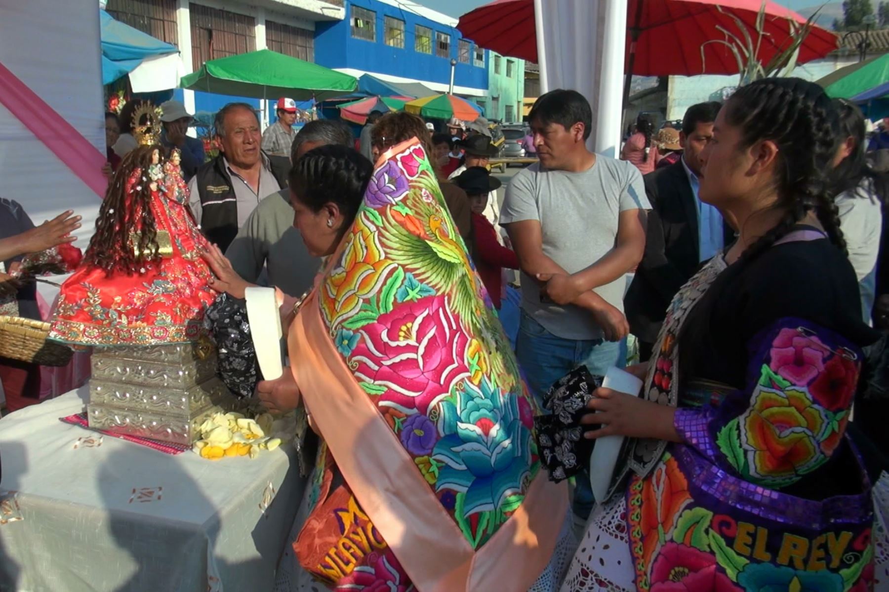 Huancayo inicia actividades por la festividad de su patrona la Virgen de Cocharcas. Foto: Pedro Tinoco