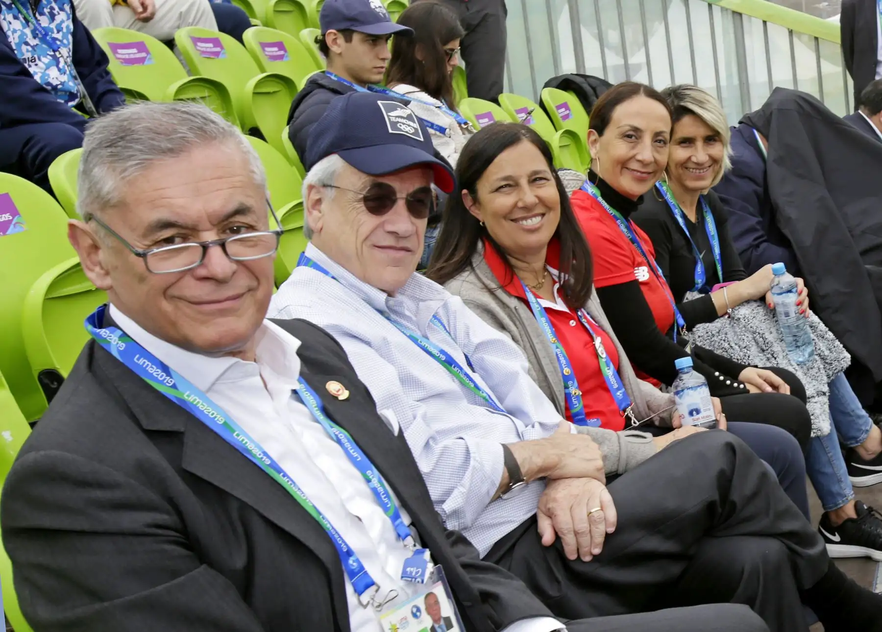 Presidente de Chile Sebastián Piñera visitó las sedes de los Juegos Panamericanos de Lima 2019. Foto:ANDINA/ Lima 2019.