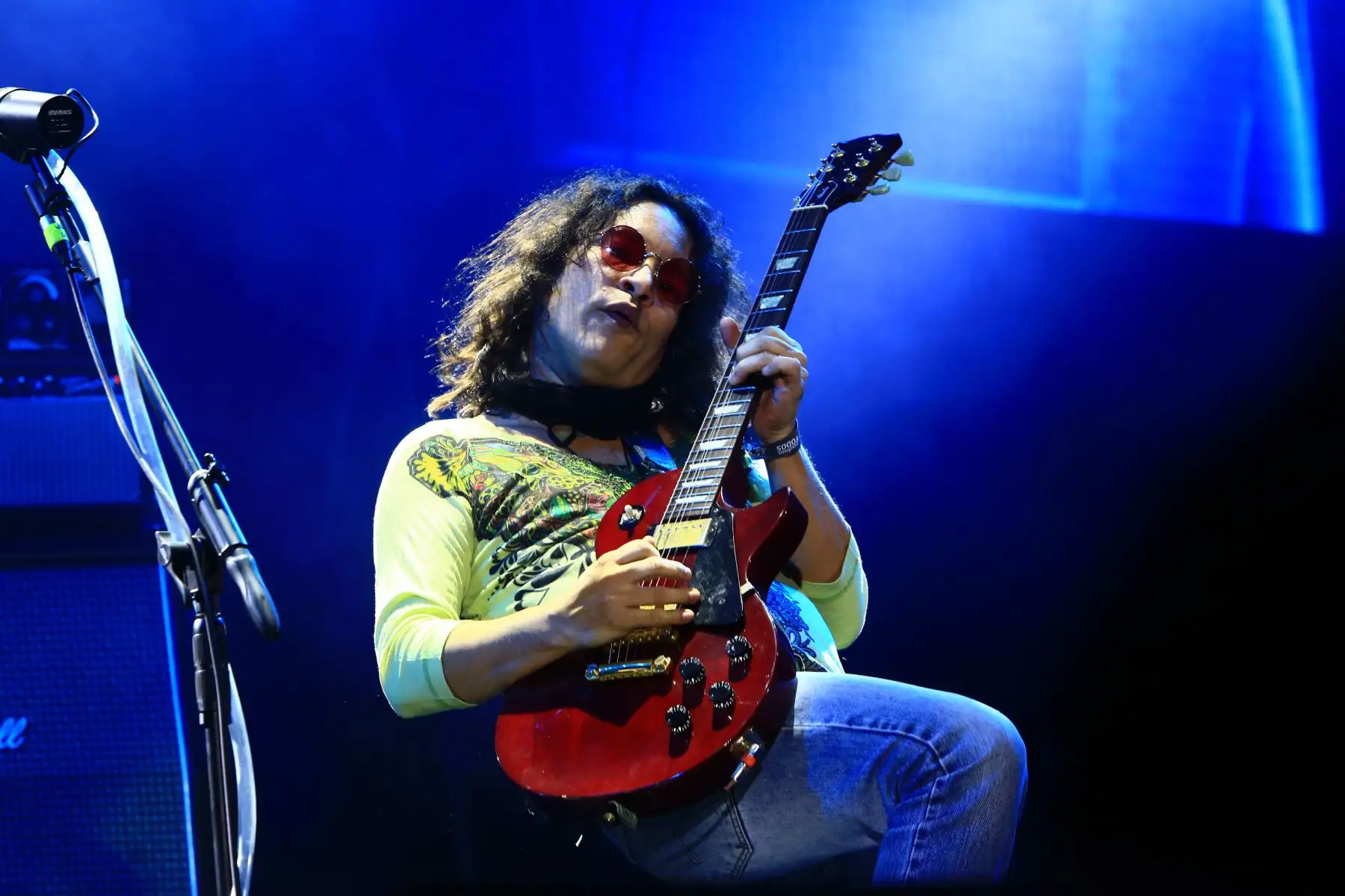 Grupo de rock Amén, se presento en el Parque de la Exposición, en el marco de Lima 2019 Culturaymi, programa cultural.Foto.ANDINA/Pedro Cardenas.