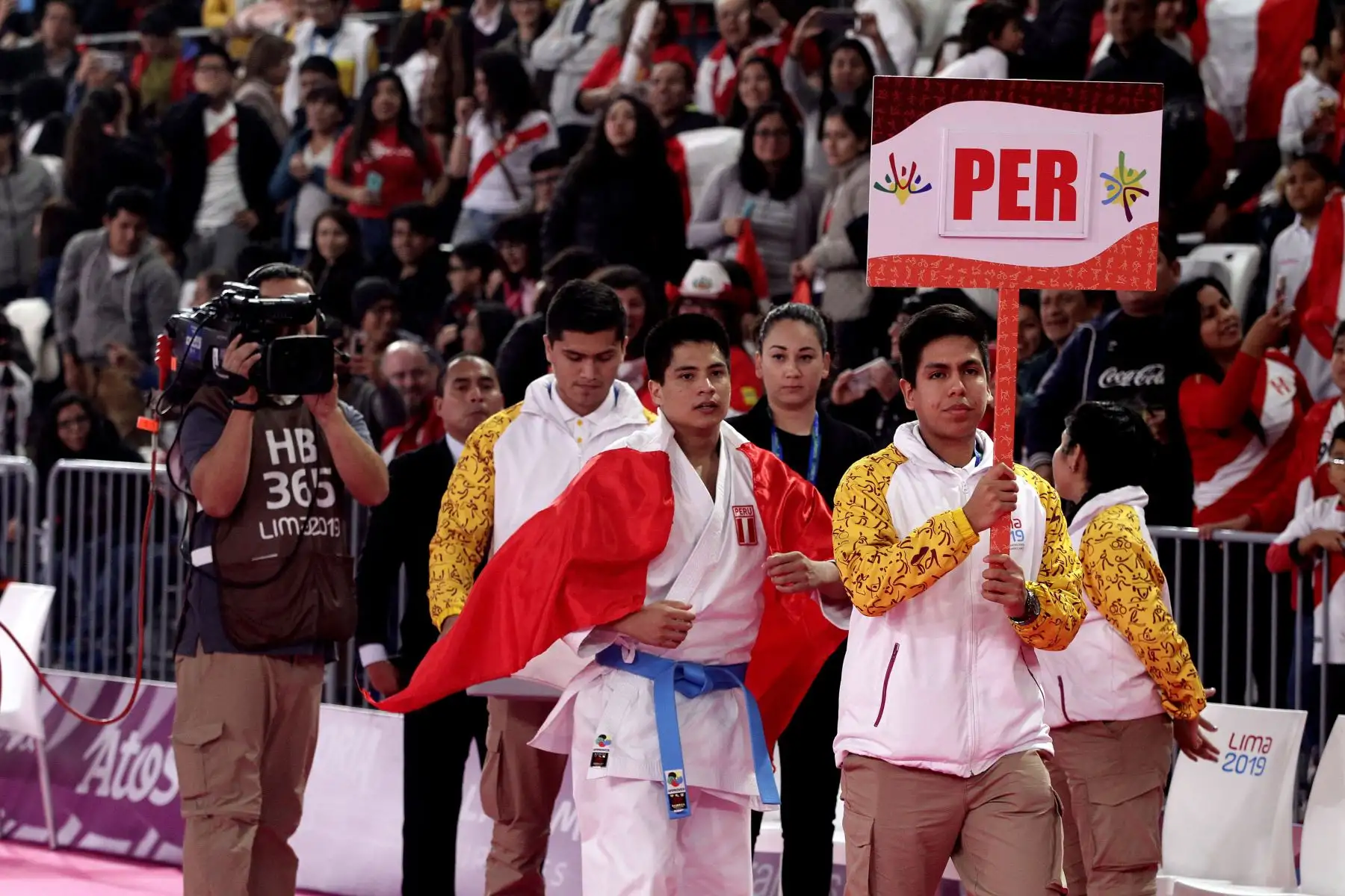 El karateka Mariano Wong ganó medalla de bronce luego de vencer al mexicano Waldo Ramírez en la modalidad de kata. Foto: ANDINA/ Lima 2019