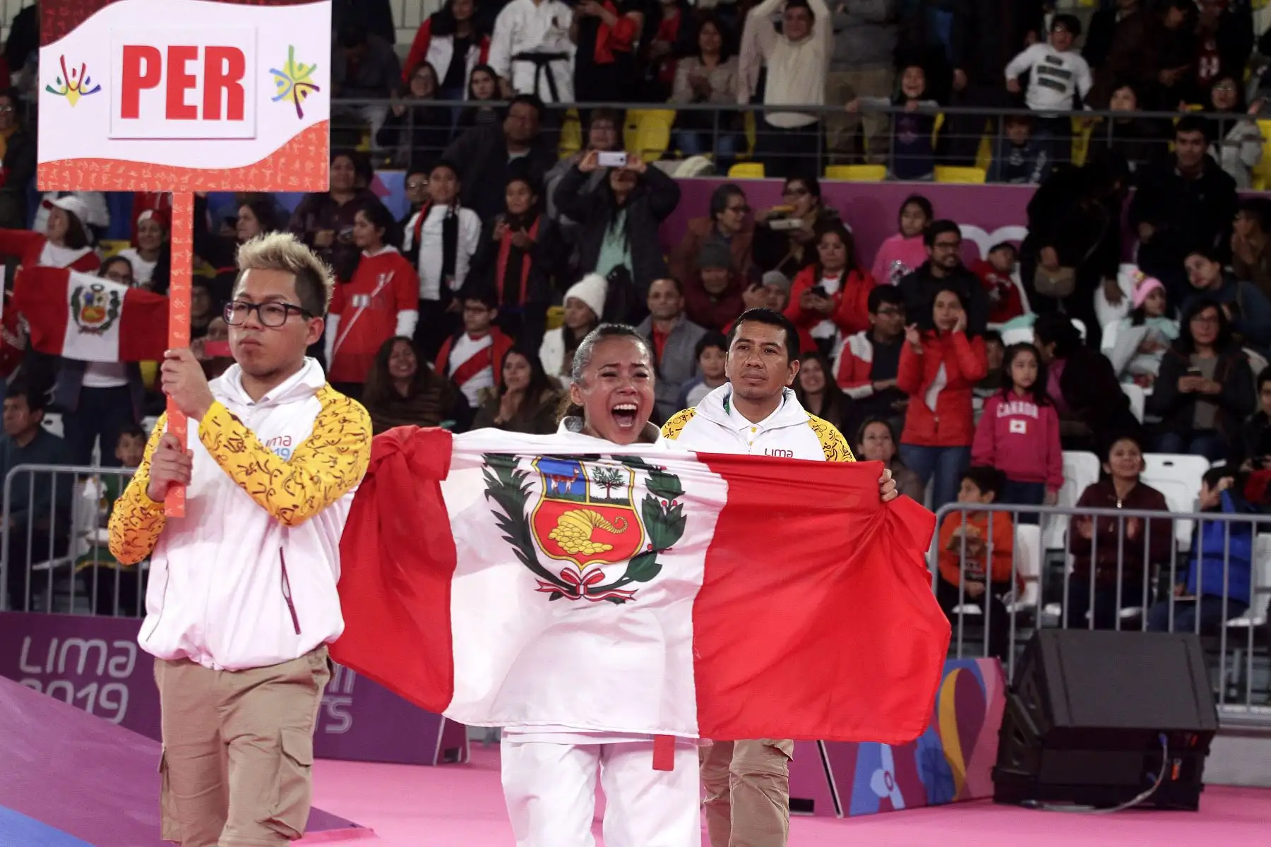 La karateca peruana Ingrid Aranda declaró tras conquistar el bronce en la modalidad kata en los Panamericanos.