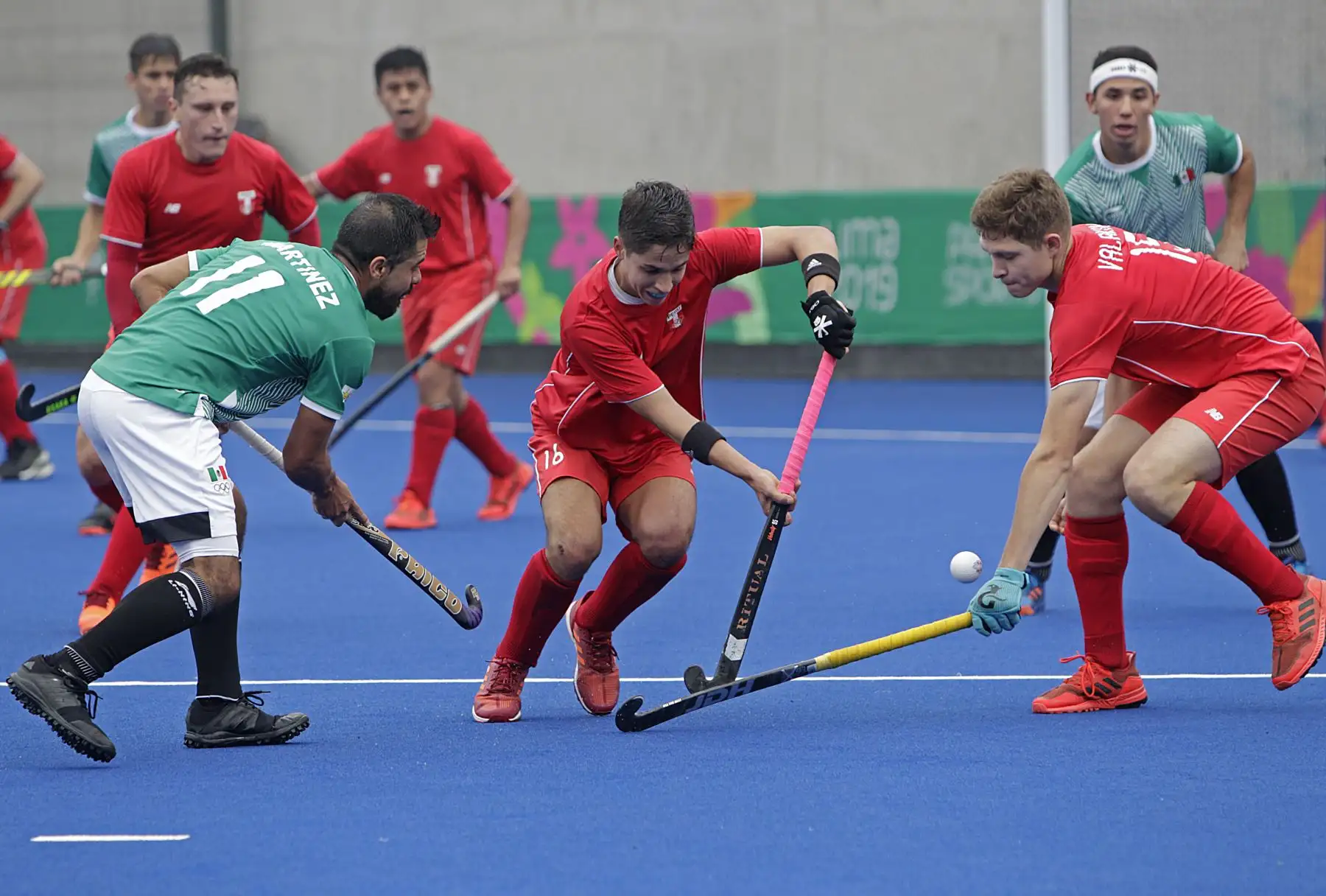 Perú enfrentó a México en Hockey masculino
Foto: ANDINA/ Lima 2019