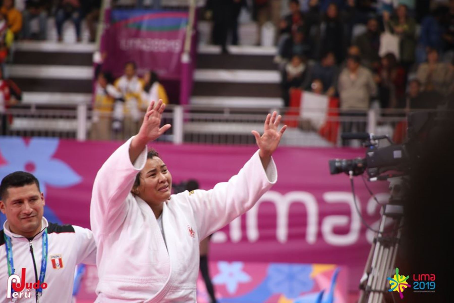 Yuliana Bolivar le da la tercera medalla al judo peruano en los Juegos Panamericanos