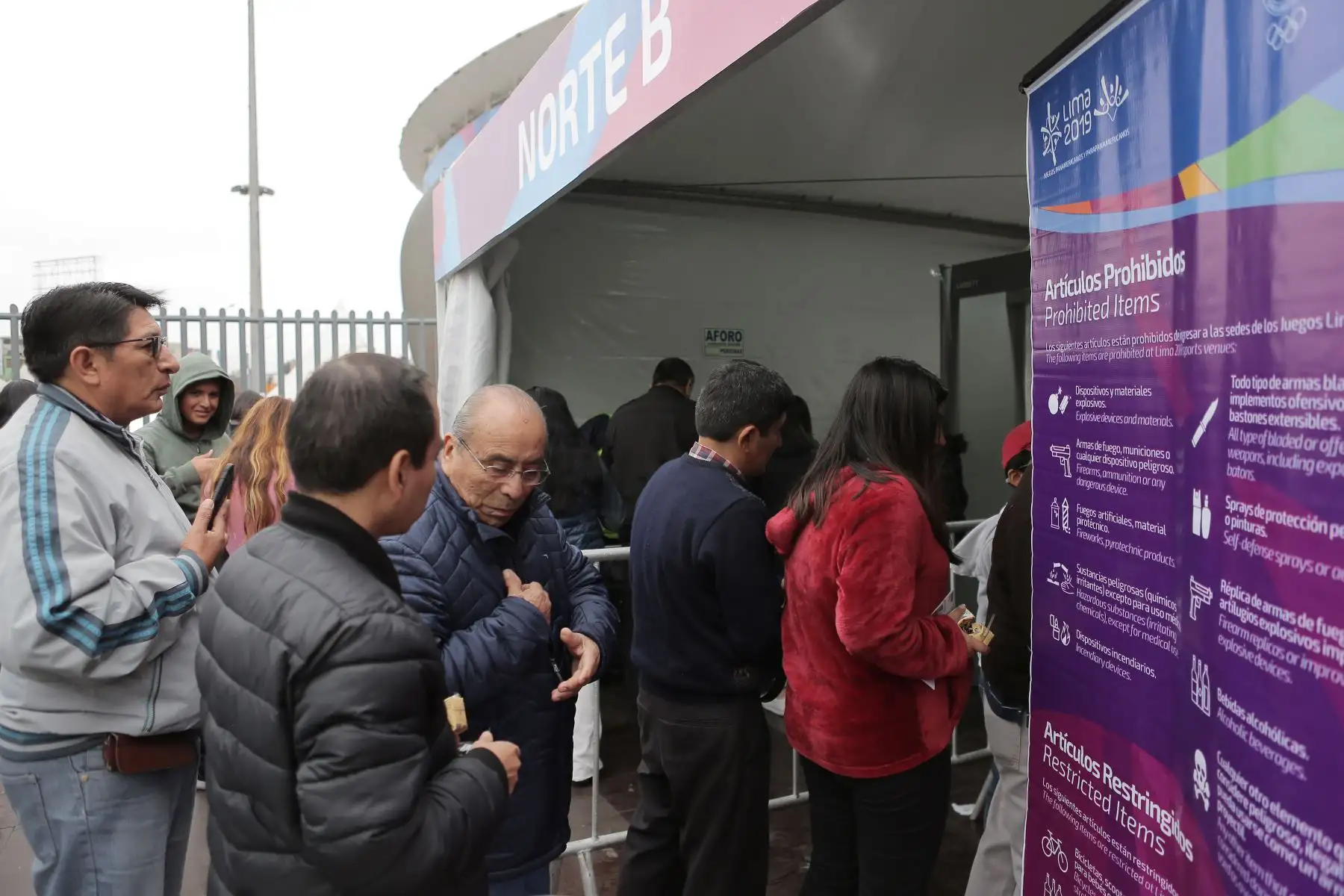Imágenes previas a la clausura de los Juegos Panamericanos Lima 2019 en el estadio Nacional.
Foto: ANDINA/David Huamaní
