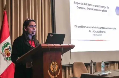 Directora General de Asuntos Ambientales de Hidrocarburos,  Martha Aldana Durán. Foto: Cortesía.