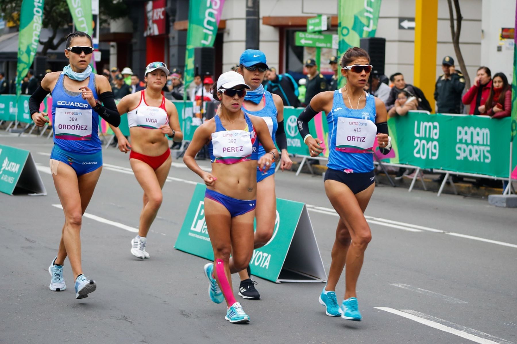 Marcha atlética se desarrolló en Miraflores