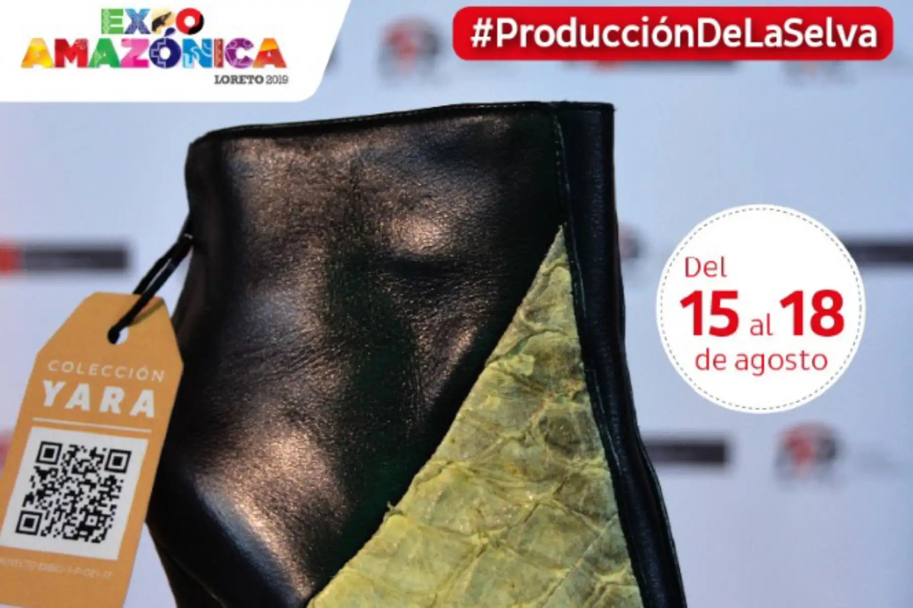 Productos innovadores serán la mayor atracción de Expoamazónica 2019 que se desarrollará en Iquitos, Loreto, desde este jueves 15. ANDINA/Difusión
