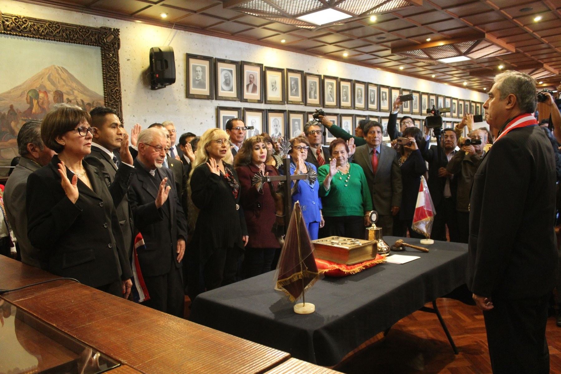 Conforman comité patriótico del bicentenario de la independencia en Arequipa. ANDINA/Difusión