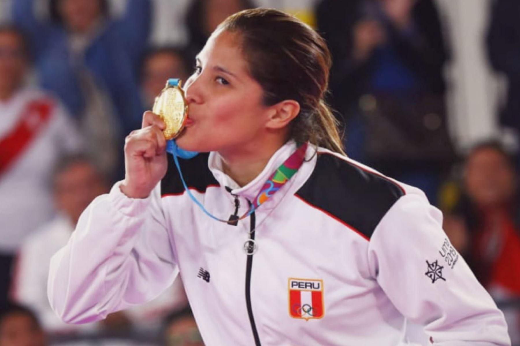 Alexandra Grande, medallista peruana. Foto: ANDINA/Difusión
