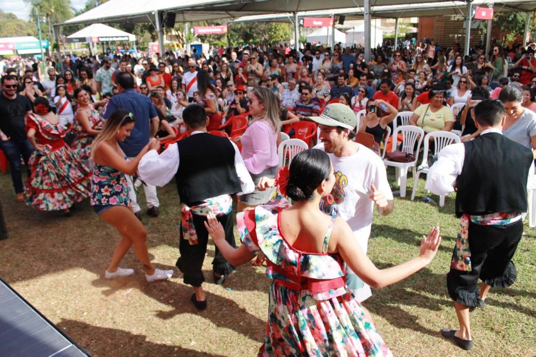 Festival Peruano en Brasil congregó a más de 13,000 personas. Foto: ANDINA/Difusión.