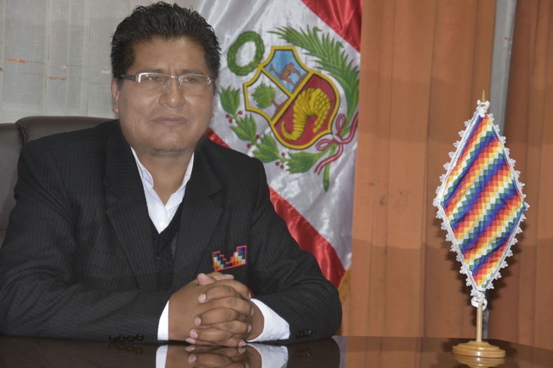 Fiscalía de Puno pide siete años de prisión para el gobernador regional, Walter Aduviri. ANDINA