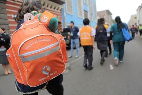 Al tener preparada la mochila de emergencia podrían ganarse minutos valiosos que salvarían vidas. Foto: ANDINA/David Huamaní.