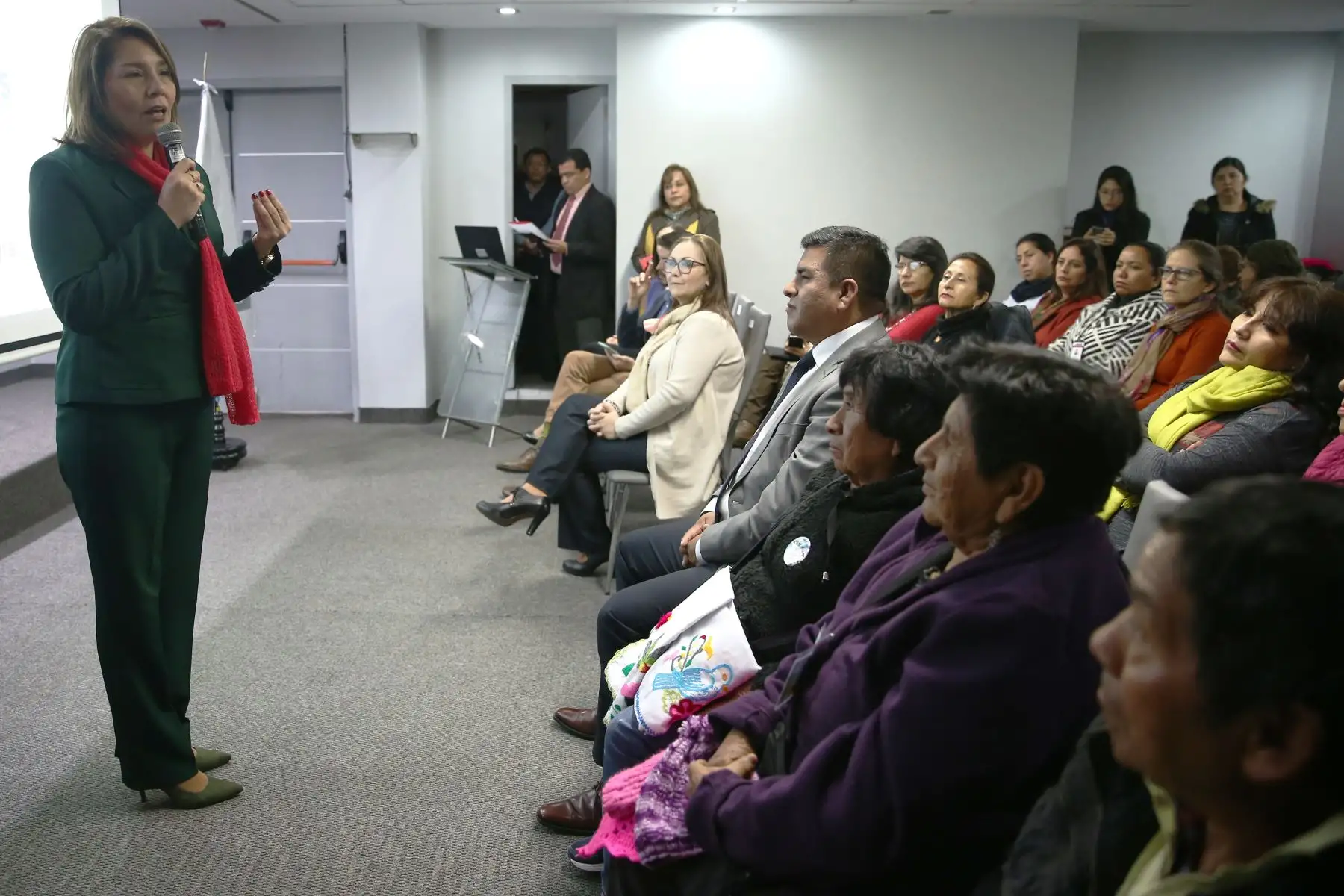 Con apoyo del MIDIS, desafío Kunan 2019 lanza nueva categoría "Adultos Imparables". Ministra Paola Bustamante estuvo presente en el lanzamiento. Foto: ANDINA/Melina Mejía