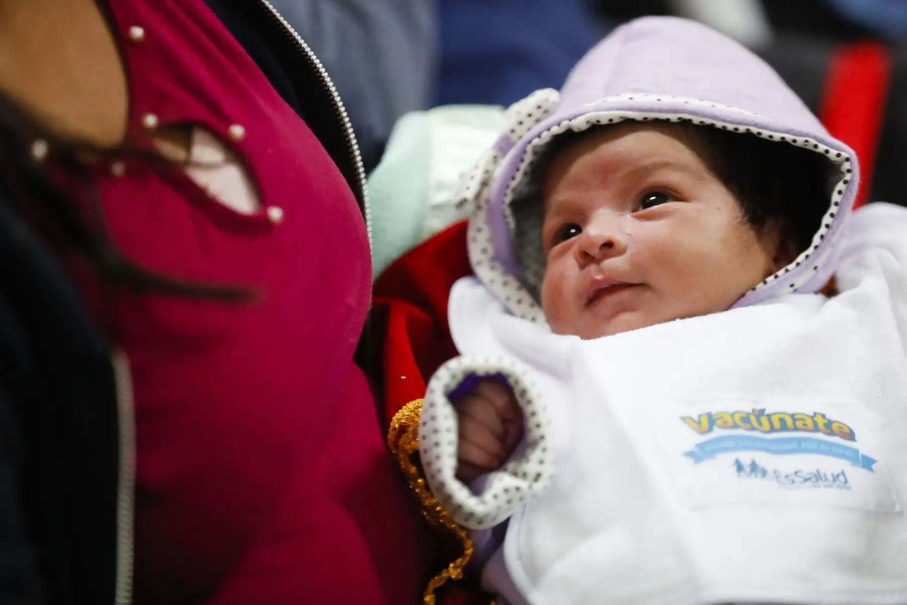 Con motivo de la Semana Mundial de la Lactancia Materna, la Red Prestacional Almenara de EsSalud reunió a más de 30 bebés, entre seis meses a dos años de edad, donde compiten para obtener la corona del “Rey Mamoncito 2019”. Foto: ANDINA/Josue Ramos