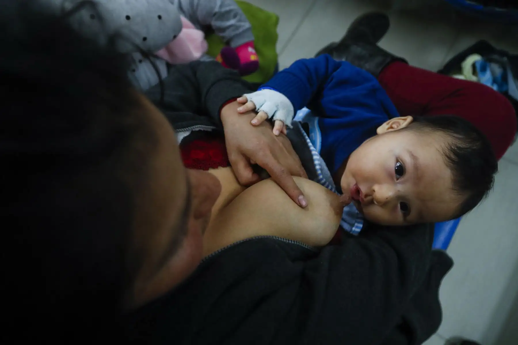 Con motivo de la Semana Mundial de la Lactancia Materna, la Red Prestacional Almenara de EsSalud reunió a más de 30 bebés, entre seis meses a dos años de edad, donde compiten para obtener la corona del “Rey Mamoncito 2019”. Foto: ANDINA/Josue Ramos