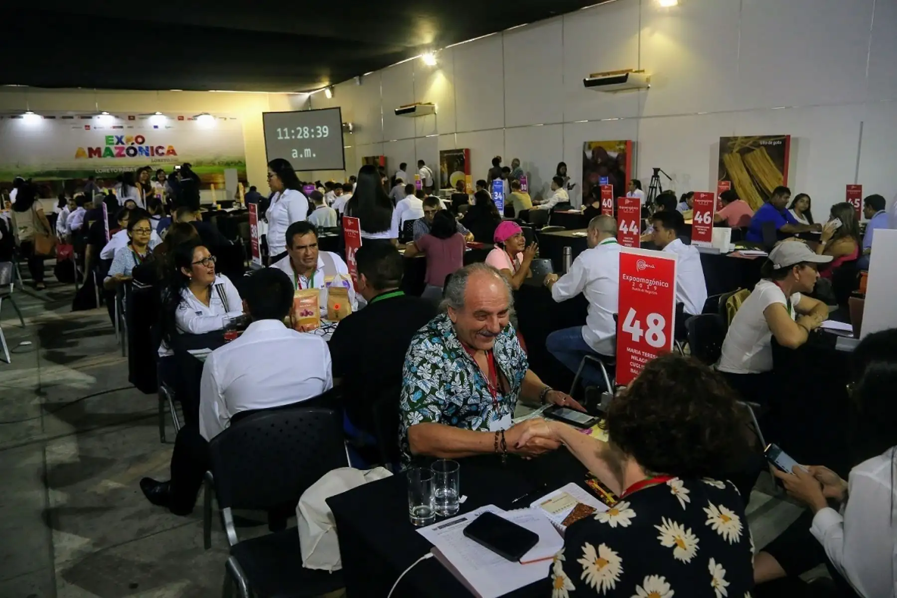 Rueda de negocios de Expoamazónica 2019.