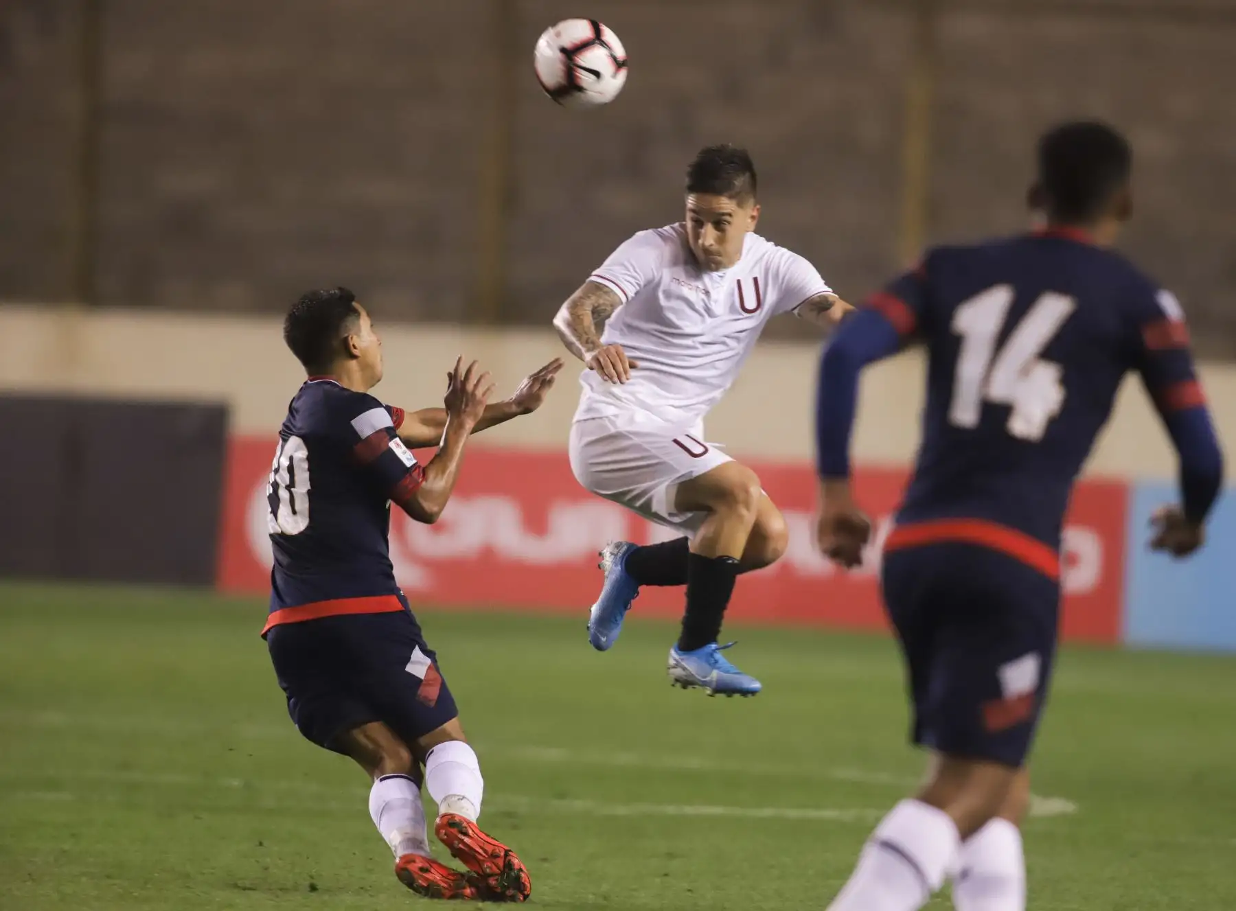 Alejando Hohberg, Partido entre Universitario vs. San Martín, empatan 0-0 en el estadio Monumental de Ate
Foto: ANDINA/Jorge Tello