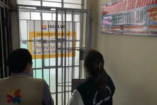 Susalud clausuró establecimientos en los que se identificaron problemas de bioseguridad.