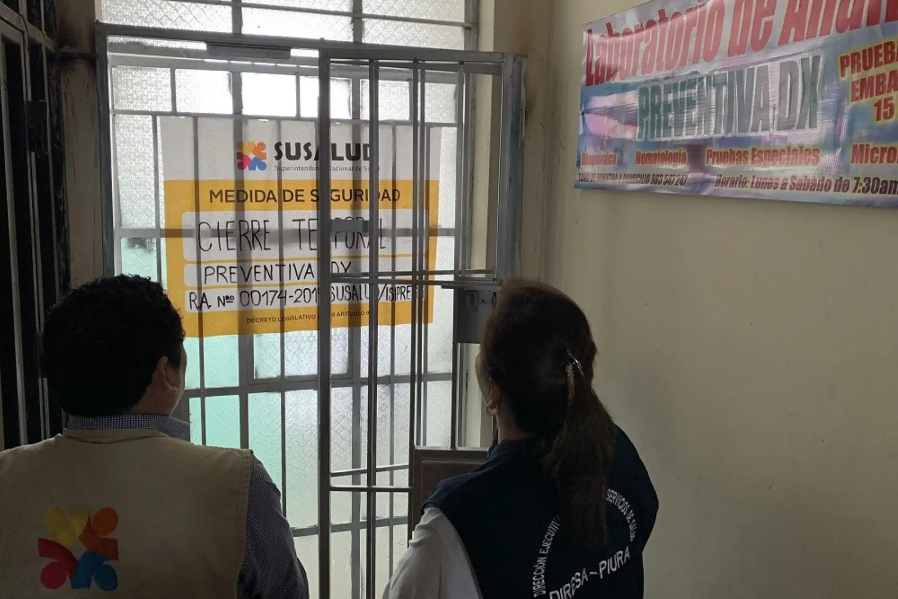 Susalud clausuró establecimientos en los que se identificaron problemas de bioseguridad.