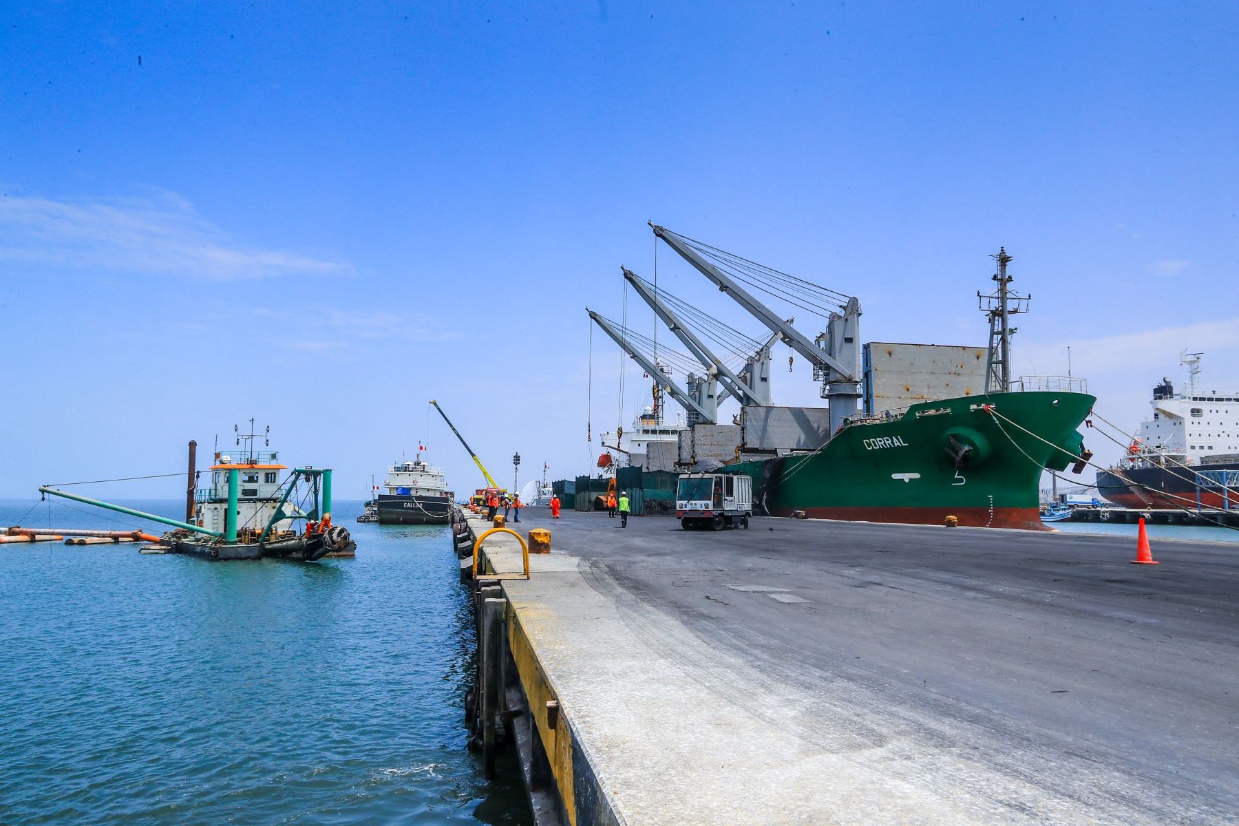 Puerto de Salaverry es punto directo de exportación de productos del norte  | Noticias | Agencia Peruana de Noticias Andina