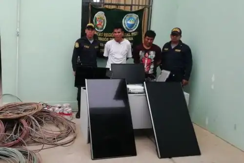 PNP detiene a tres responsables de atentar contra petroleras de Talara