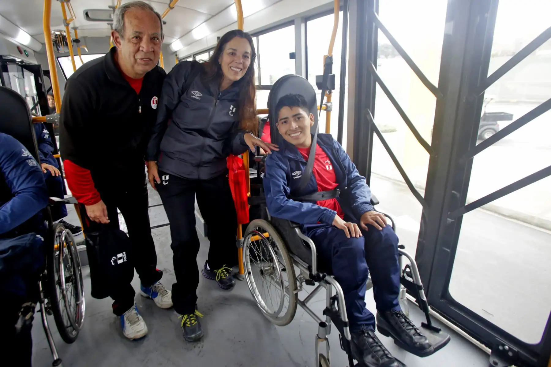 Deportistas de la delegación peruana de los Juegos Parapanamericanos Lima 2019, se instalan en la villa deportiva de VMT. 
Foto:ANDINA/ Lima 2019