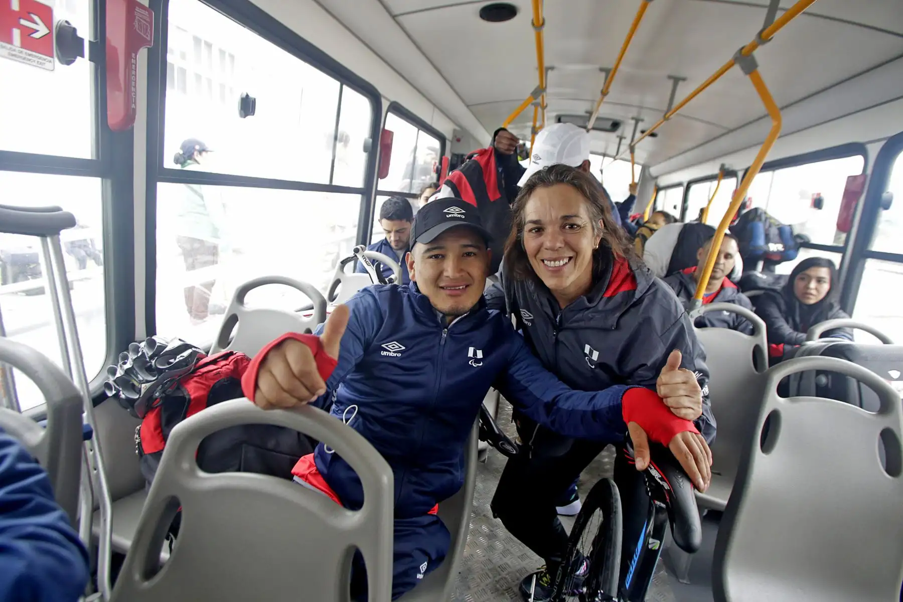 Deportistas de la delegación peruana de los Juegos Parapanamericanos Lima 2019, se instalan en la villa deportiva de VMT. 
Foto:ANDINA/ Lima 2019