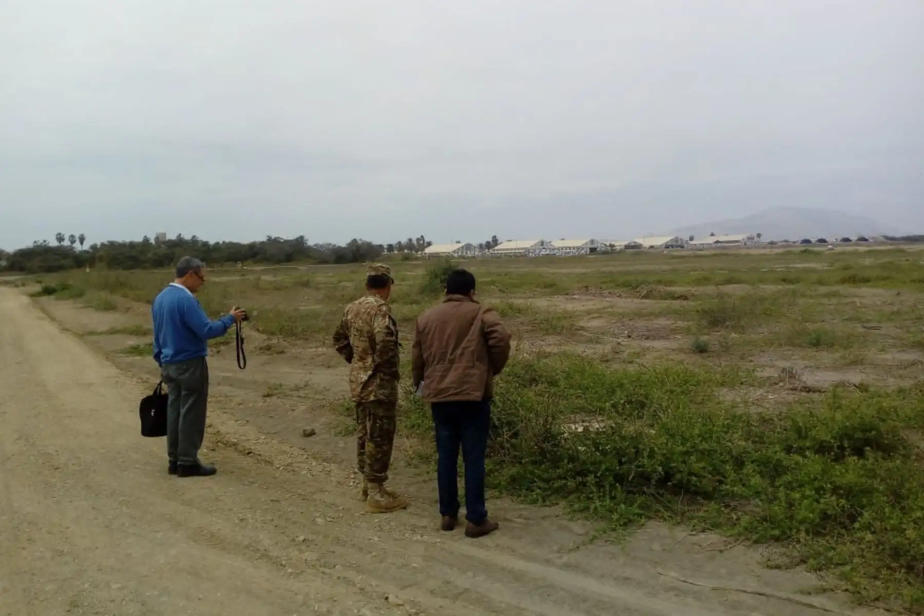 La Fuerza Aérea del Perú entregó al MTC 419,122 metros cuadrados para las obras de ampliación del aeropuerto de Chiclayo, región Lambayeque.