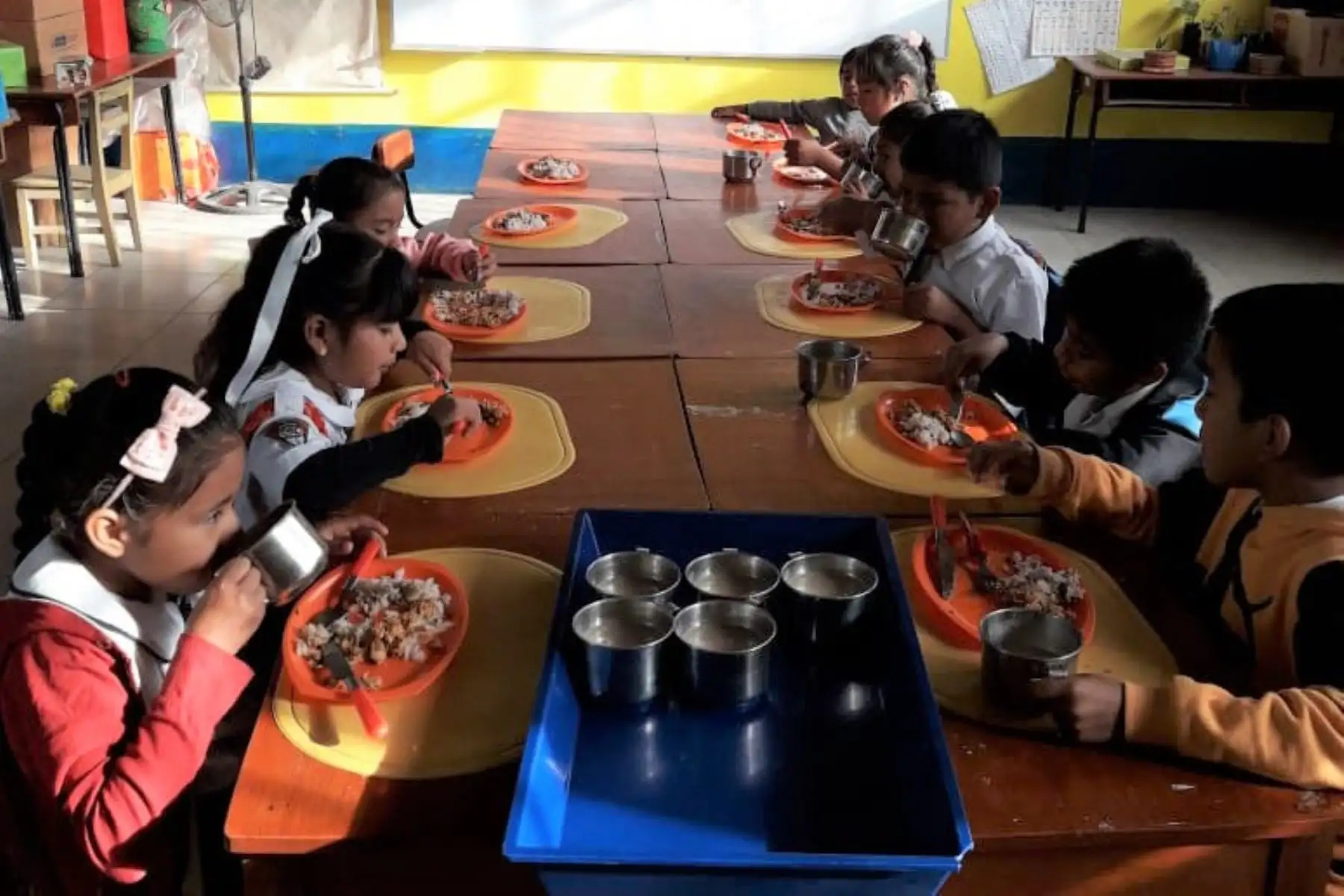Qali Warma verifica provisión de agua segura para colegios ubicados en distrito de Pacora, en Lambayeque.