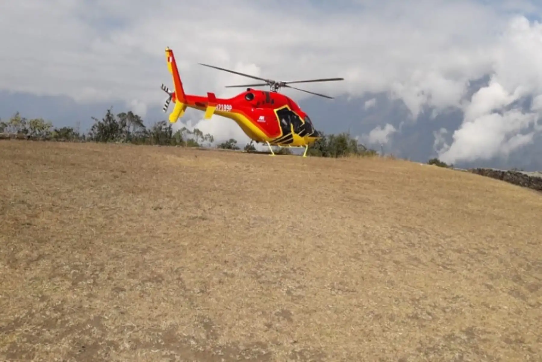 Sin contar con autorización, un helicóptero de la empresa Heliamerica SAC aterrizó en Choquequirao el 15 de agosto.