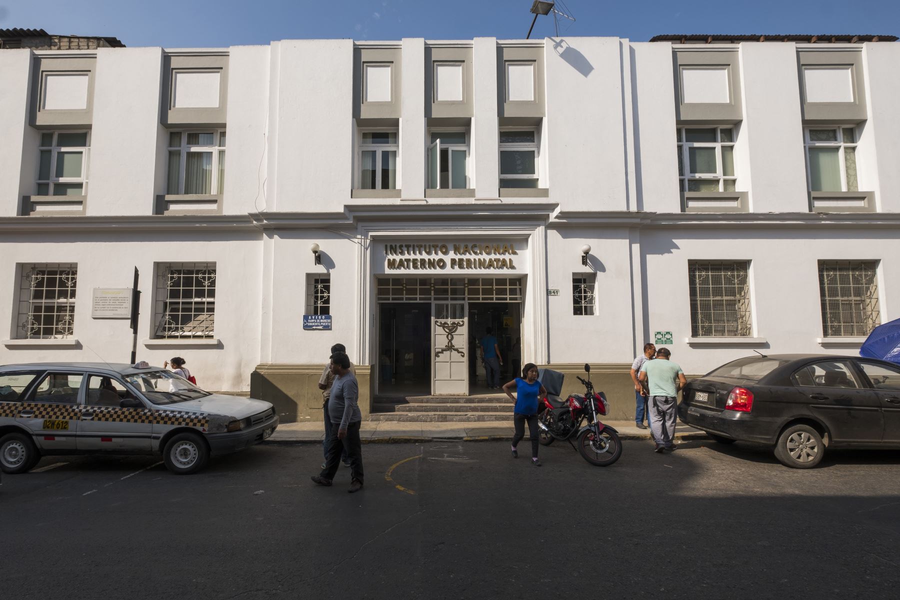 El Instituto Nacional Materno Perinatal, antigua Maternidad de Lima, fue fundado el 10 de octubre de 1826. Foto: ANDINA/Miguel Mejía Castro/Archivo