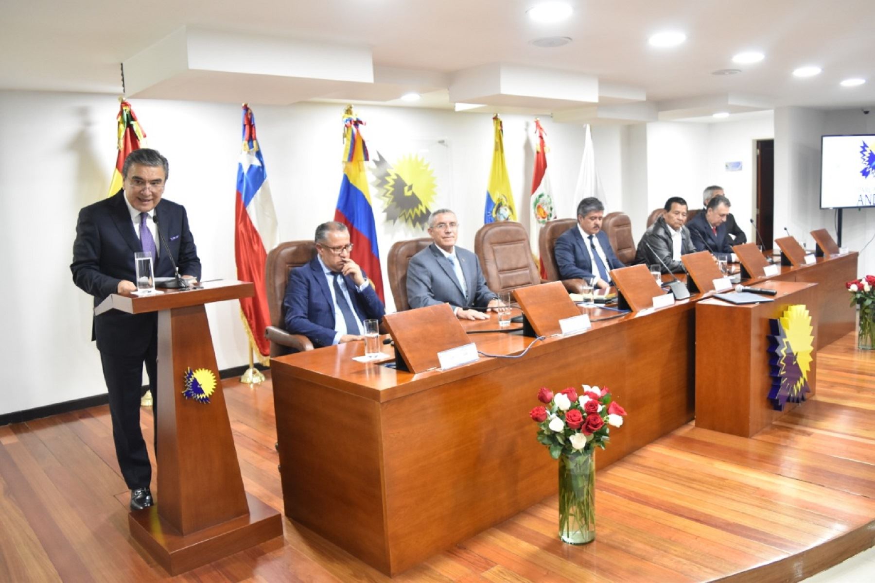 Perú asume presidencia del Parlamento Andino Foto: Difusión
